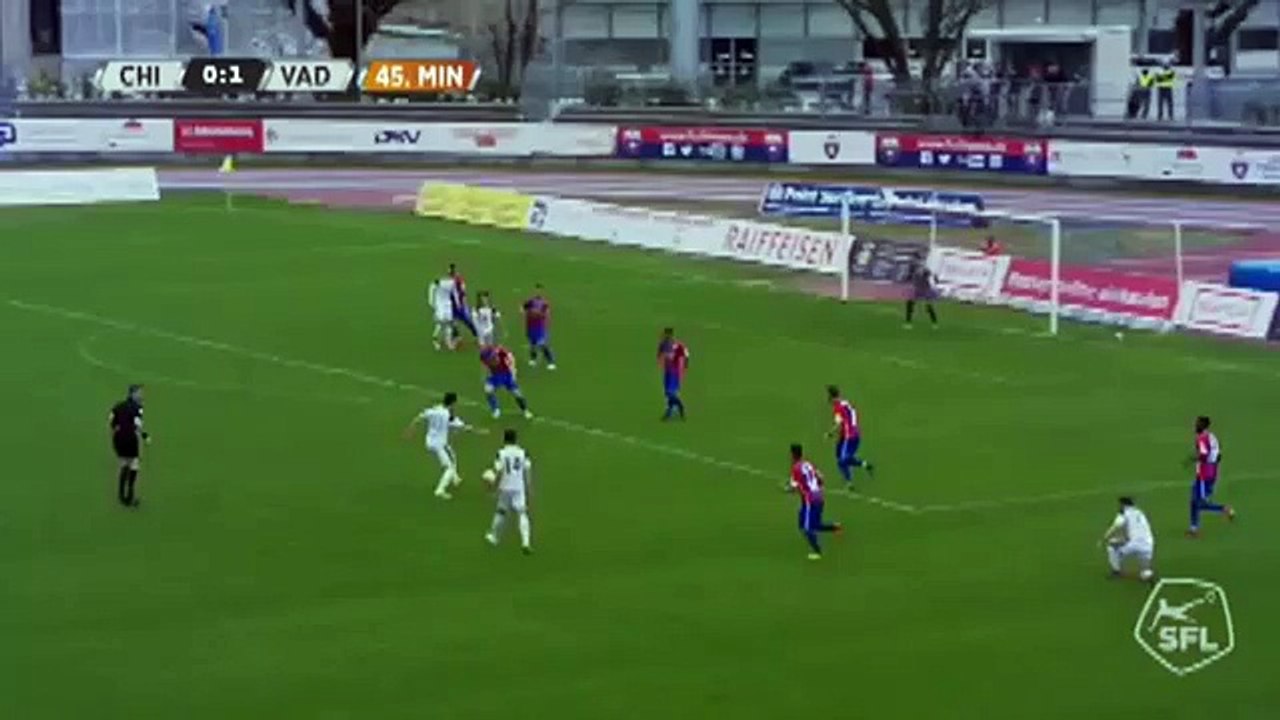 Chiasso 0:2 Vaduz (Switzerland. Challenge League. 2 April 2018)