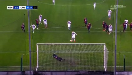 (Penalty)Barella N. Goal HD - Genoa 1-1 Cagliari 03.04.2018