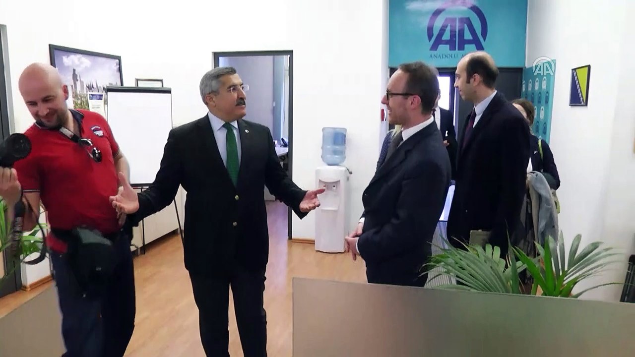 Kültür ve Turizm Bakan Yardımcısı Yayman, AA Saraybosna Temsilciliğini ziyaret etti - SARAYBOSNA