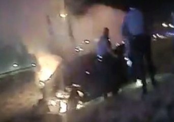 Oklahoma City Police Save Dazed Man from Burning Vehicle