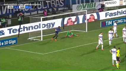 Rafael Toloi Goal HD - Atalanta 1 - 1 Sampdoria - 03.04.2018 (Full Replay)