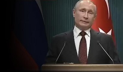 Putin YPG ve Münbiç sorularını geçiştirdi