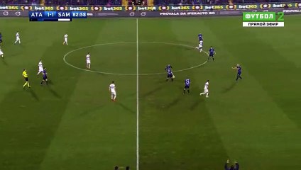 Duvan Zapata Goal HD - Atalanta 1-2 Sampdoria 03.04.2018