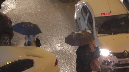 Erzurum Nisan 'Kar'ı Erzurum'u Beyaza Bürüdü Hd