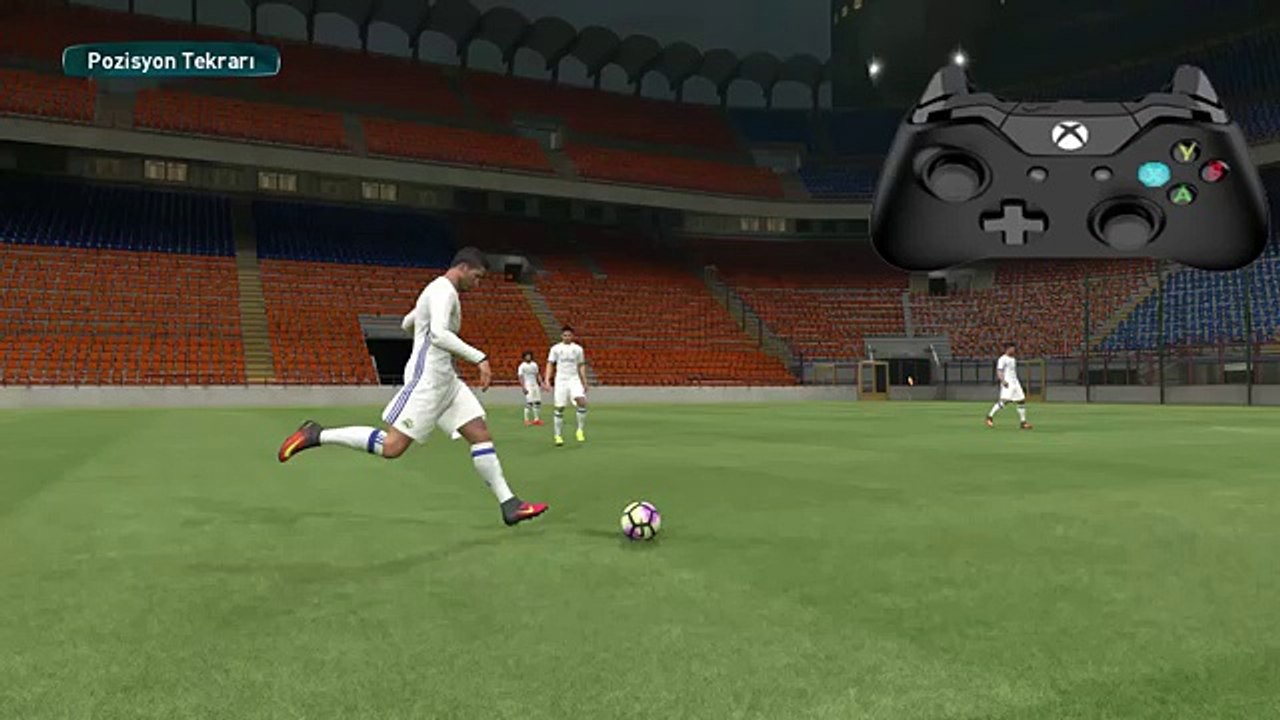 PES 2017 Ölü Yaprak Vuruşu Nasıl Yapılır ? ( How to Knuckleball in Pes 2017 )