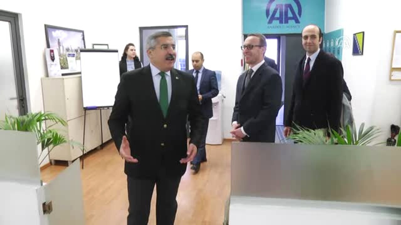 Kültür ve Turizm Bakan Yardımcısı Yayman, Aa Saraybosna Temsilciliğini Ziyaret Etti
