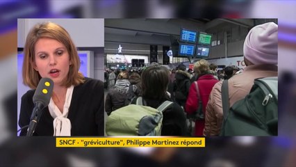 Grève SNCF : "Il y a un groupe de leaders qui s’opposent à toute négociation et qui organisent et structurent la grève. Quel dommage d'entrer en grève alors même que la négociation n’est pas finie", regrette Marie Lebec, députée LREM des Yvelines #TEP