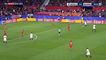 Pablo Sarabia  Goal HD - Sevilla 1-0 Bayern Munich 03.04.2018