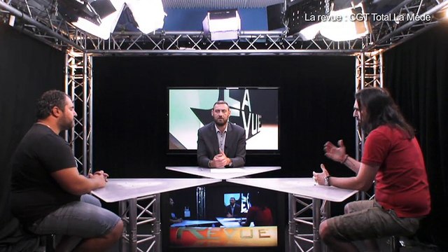 LA REVUE : La revue : Fabien Cros/Julien Granato/CGT Total-La Mède