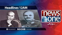 NewsONE Headlines 12AM | 4-April-2018|