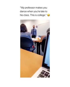 Ce prof oblige les élèves en retard à danser devant tout le monde