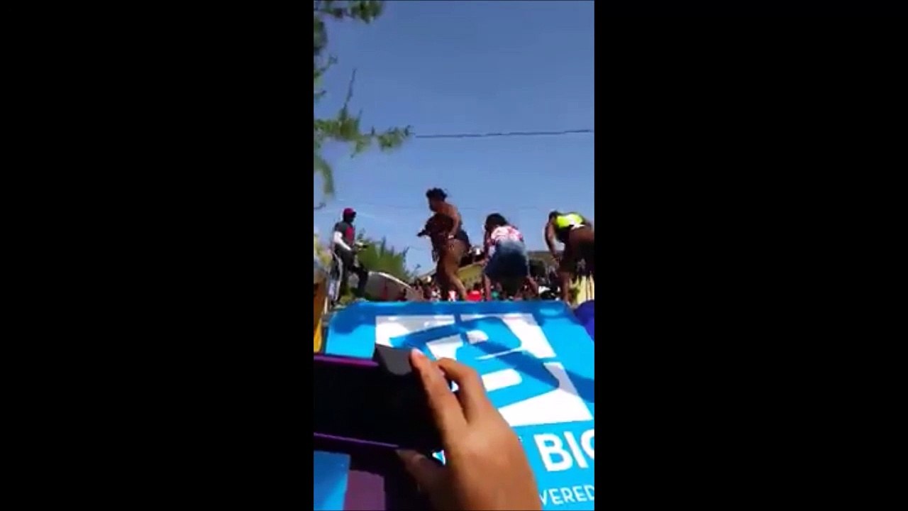 Elle a juste voulu faire un petit pas de danse et ça tourne mal