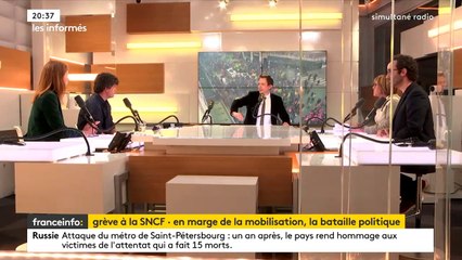 Réforme de la SNCF : "Cette loi a déjà été votée quand le Parlement a endossé la directive bruxelloise", rappelle le philosophe Gaspard Koenig