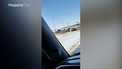 Por no respetar las señales de tránsito un conductor casi destruyó una casa