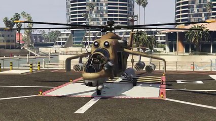 Epic battles of GTA! - Buzzard VS Savage