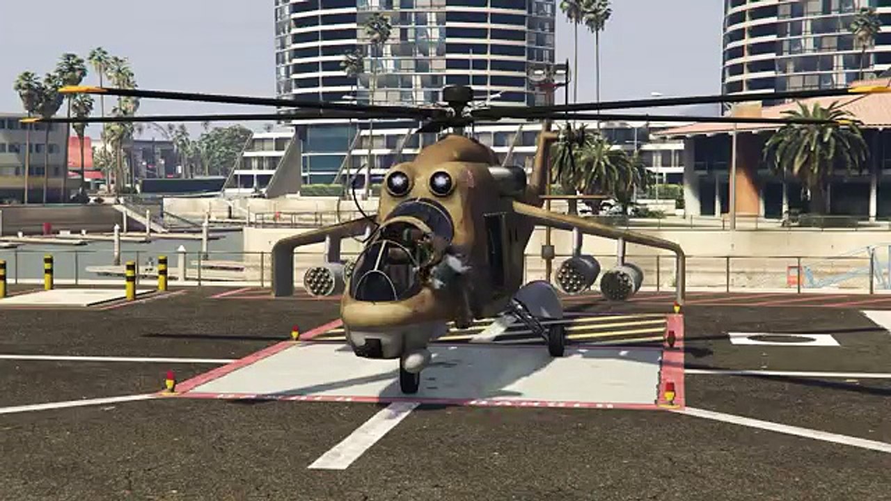 Epic battles of GTA! - Buzzard VS Savage