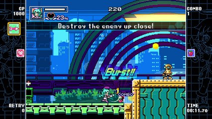 GAL*GUNVOLT BURST Ekoro:City Stage Gameplay 1