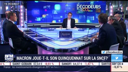 Les Décodeurs de l'éco : Macron joue-t-il son quinquennat sur la SNCF ? - 03/04