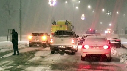 Doğu'da kar yağışı ve tipi - ERZURUM