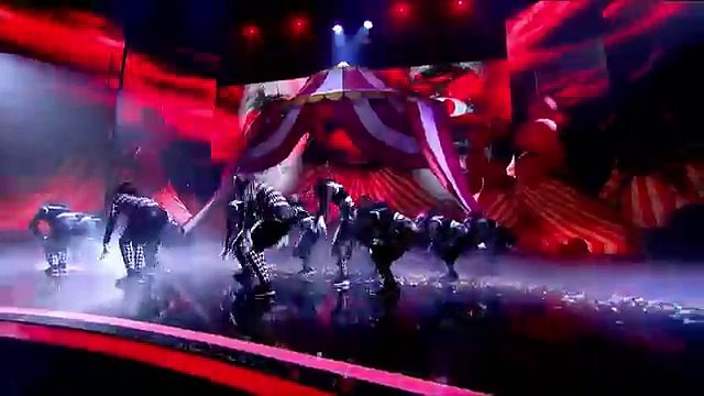 TNG Characters deliver 'in tents' scary circus routine Semi-Final 5 Britain’s Got Talent 2017