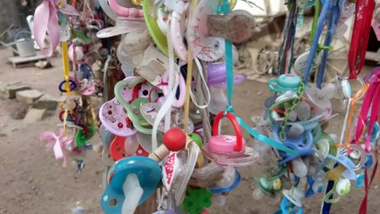 Schnullerbaum Wildpark Pforzheim 02.04.2018