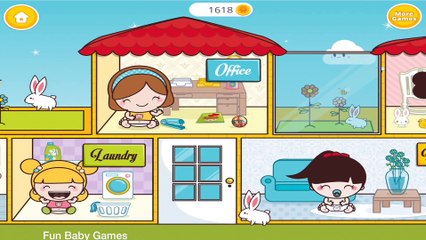 Messy Baby Cleanup - Learn To Take Care of Cute Babies & Clean up Game for Girls