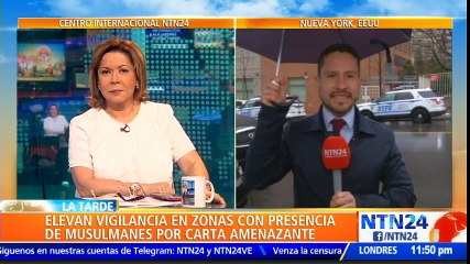 Aumentan vigilancia en zonas con presencia de musulmanes en Nueva York por carta amenazante