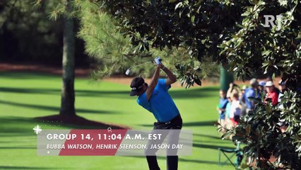 Key Groups and Tee Times for the 2018 Masters