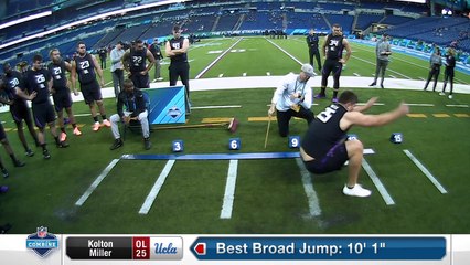 UCLA offensive lineman Kolton Miller's full 2018 NFL Scouting Combine workout