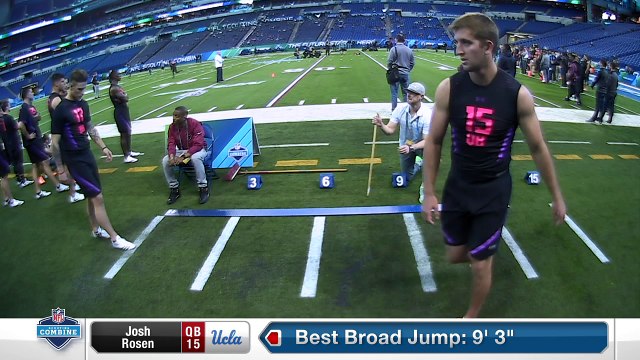 Josh Rosen's full 2018 NFL Scouting Combine workout