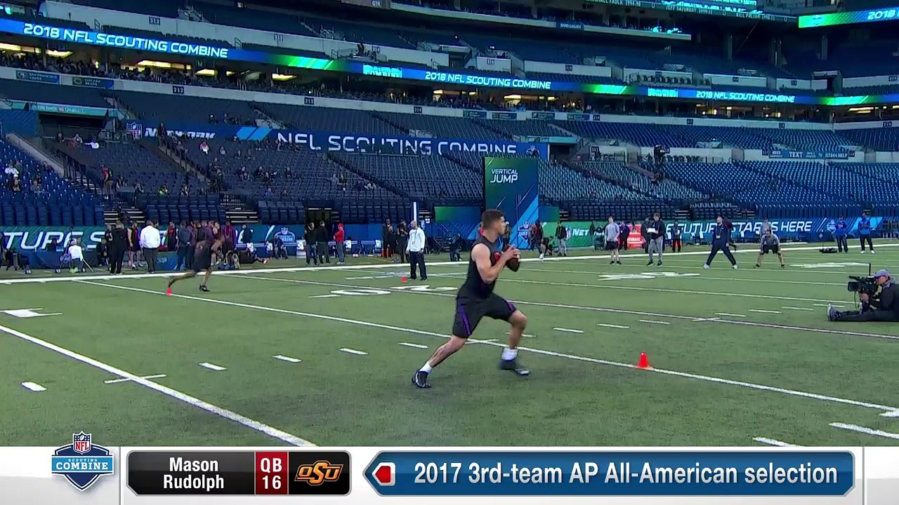 Mason Rudolph's full 2018 NFL Scouting Combine workout