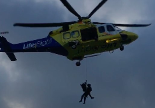 Queen's Baton Arrives by Helicopter in Time for Commonwealth Games