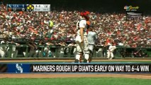 Haniger, Seager Lead Mariners Past the Giants