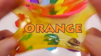 Learn Colors How To Make Rainbow Foam Clay Jelly Slime Baby Doll Bath Time DIY