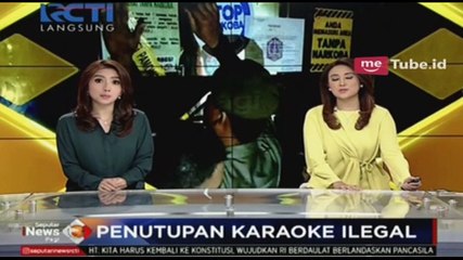 Karaoke Ilegal Ditutup, Pemilik Halangi Petugas