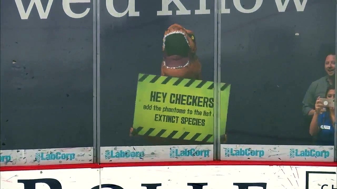 AHL Lehigh Valley Phantoms 1 at Charlotte Checkers 3