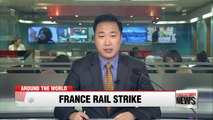 Rail workers in France start three-month rolling strike against Macron's labor reforms