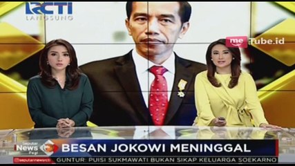 Besan Presiden Jokowi Meninggal