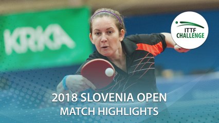 2018 Slovenia Open Highlights I Kim Regina vs Spela Trelec (U21-Qual)