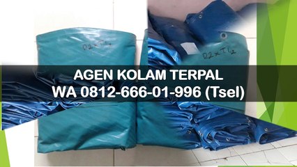 UNIK BANGET !! WA 0812-666-01-996, Penjual Kolam Terpal Karet Gunung Kidul