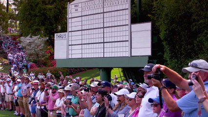 Tiger Woods and Phil Mickelson Thrill Augusta - The Master 2018 Practice day