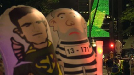 Brasileños salen a las calles para presionar al Supremo en encarcelación de Lula