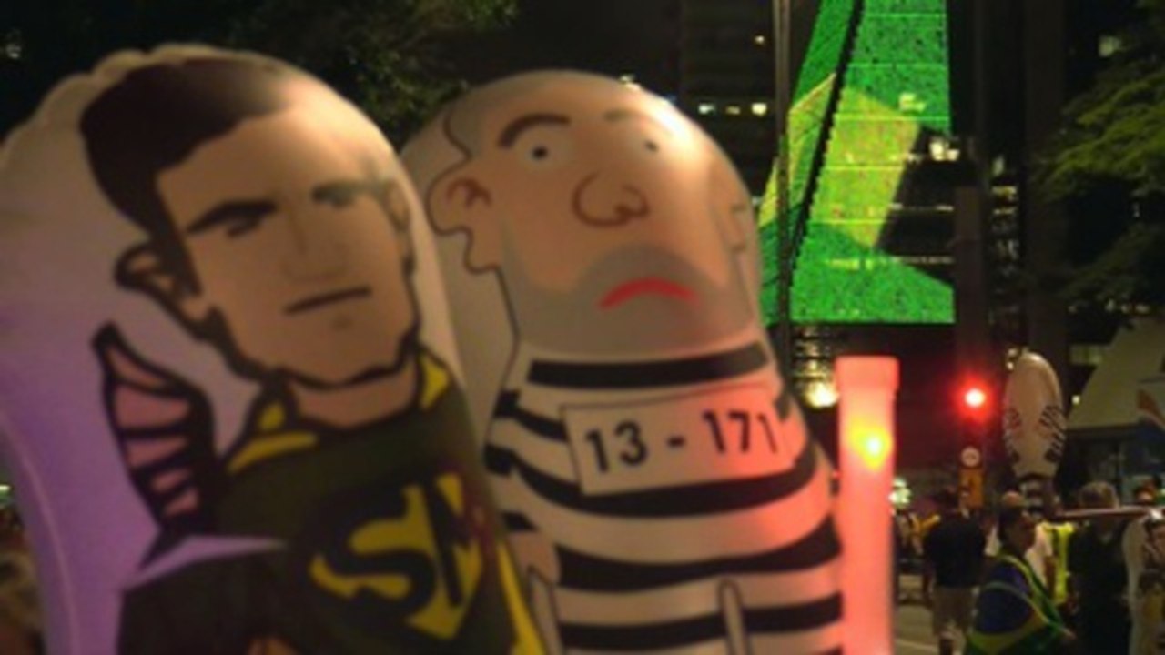 Brasileños salen a las calles para presionar al Supremo en encarcelación de Lula