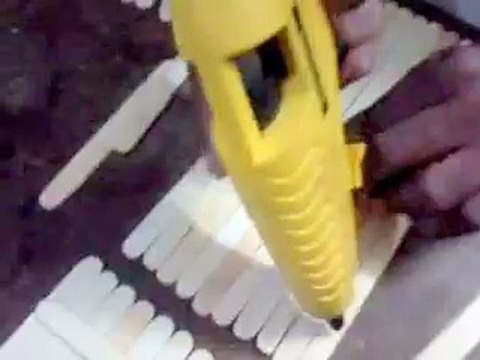 DIY_ How to make doll bed using popsicle sticks- for kids and toys