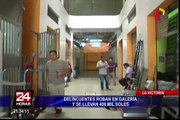 La Victoria: delincuentes roban galería y se llevan más de 500 mil soles