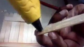DIY_ How to make charging holder for mobile using ice cream sticks or Popsicle s