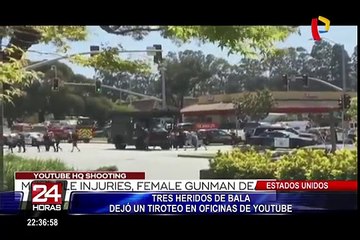 EEUU: se registra balacera en oficinas de YouTube