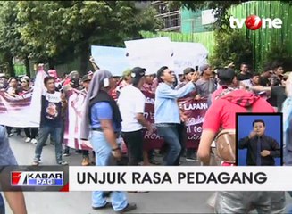 PKL Jatibaru Tanah Abang Protes Kajian Ombudsman