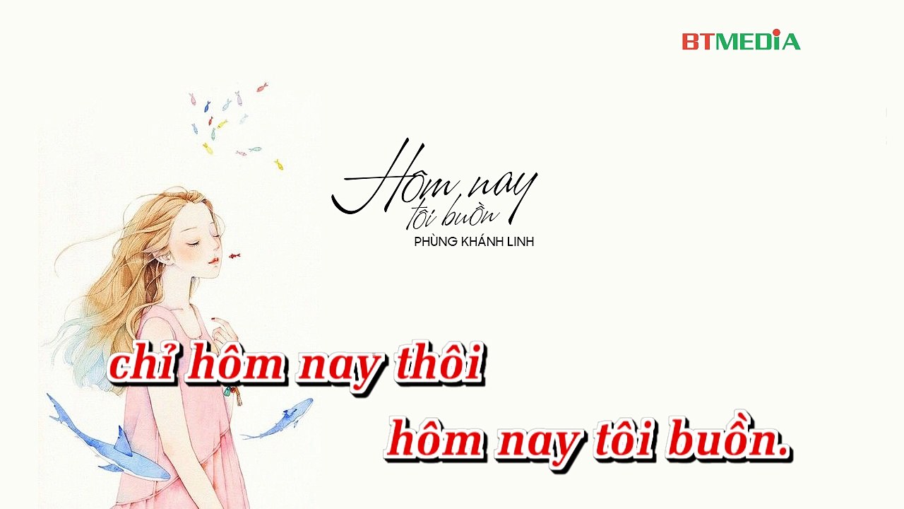 [Karaoke] Hôm Nay Tôi Buồn - Phùng Khánh Linh