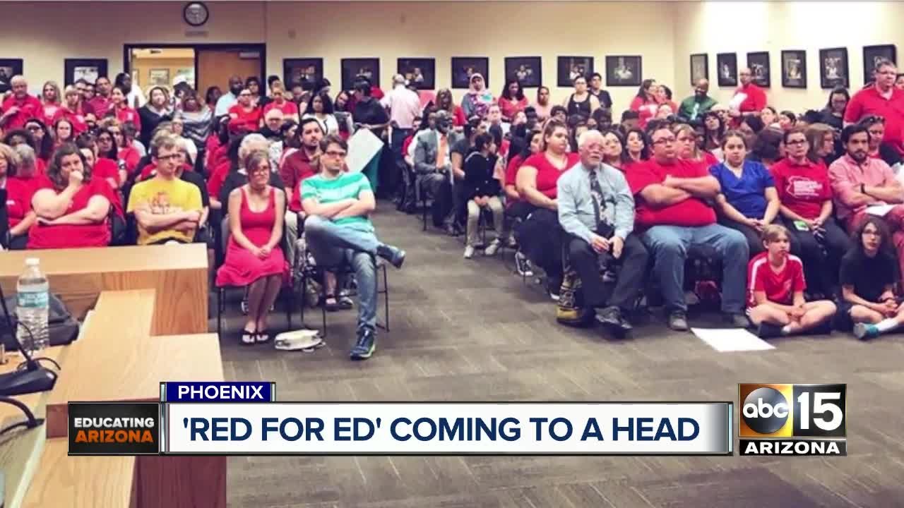 Arizona teachers preparing for walk-ins Wednesday